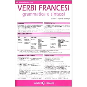 Verbi francesi. Scheda