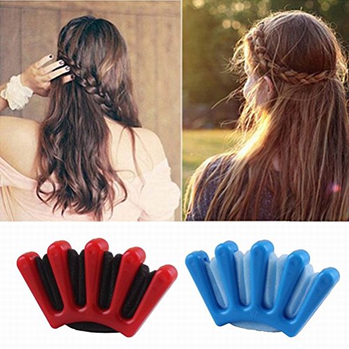 NUOLUX Haar Styling, DIY Haar Flechter Hairstyling Werkzeug, 2er-Pack - 3
