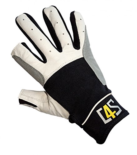 crazy4sailing Gants de Voile Cruising - 2 Doigts coupés