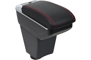 OYHCM Armlehnen für Renault Clio 4 Mittelarmlehne Clio 3 III IV Armauflage Zweilagige Mittelkonsole Armlehne Staufach