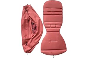Colu Kid Baldacchino e cuscino per passeggino compatibile con Babyzen YOYO 2 e YOYO+, kit di ricambio per passeggino, tessuto impermeabile a doppio strato (Pink)
