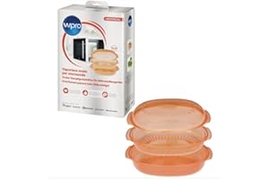 FRANZA Wpro - vaporiera ovale universale 340 x 220 mm. per la cottura a vapore nel forno a microonde - 484000008885 - C00385926 - STM250