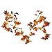 Produktbild Weihnachtsdeko Weihnachten Girlanden Blumengirlande Adventskranz Weihnachtskranz türkranz weihnachten girlanden Blumenstirnband Herbst Farbe Rebe Weihnachten Rattan Maple Leaves Anhänger 1,8 Meter