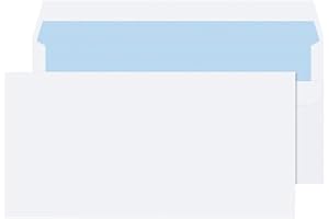 Q-Connect DL Envelopes Wallet Self Seal 90gsm White (Pack of 1000) 7134