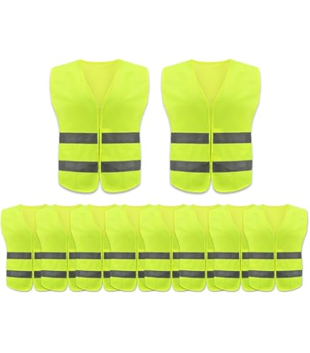 Kan Ik Je Helpen Vest / Hesje Oranje Met Reflecterende Strepen Voor Volwassenen Personeel Veiligheidshesjes Veiligheidsvesten
