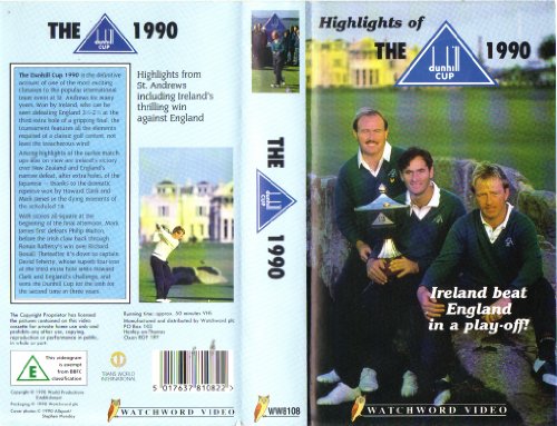 Preisvergleich Produktbild Dunhill Cup 1990 [VHS]
