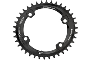 Wolf Tooth | 110 BCD 4 Bolt Chainring for Shimano GRX | Lightweight Alloy Chainring Dropstop Technology