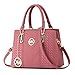 Produktbild Alidear Pu Cool Damen Handtaschen, Hobo-Bags, Schultertaschen, Beutel, Beuteltaschen, Trend-Bags, Velours, Veloursleder, Wildleder, Tasche Pink