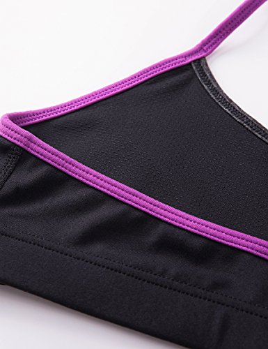 CRZ YOGA Damen Yoga Sport BH – ohne Bügel Fitness Joggen Bra Top - 4
