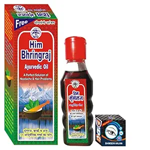 Bhimseni Karyalay Him Bhringraj Ayurvedic Hair Oil (100ml)