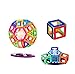 Produktbild TACTE toy Magnet Spiele Für Kinder Magnetische Bausteine95 Teiliger Bausatz Enthält Konstruktionsbausteine Haus Turm Auto Riesenrad Büchlein Ideales Spielzeug Als Geschenk 48 * 36.9 * 9.7cm