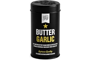 Butter Garlic BBQ Krydda 175 g Handgjord Premium Torrkrydda Kryddblandning för Grillning Stekning Rökning Kött Steak Kyckling