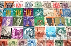 égypte 100 différents Timbres égypte et uar (Timbres pour Les collectionneurs)