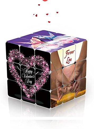 Cubo Di Rubik Three Order Magic Science Outwit Love Box New Storage Multifunctional Advertisement Valentine Gift Christmas Gift , black