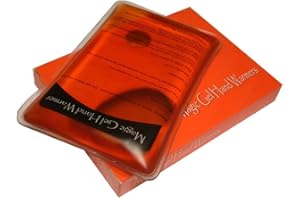 S4U Reusable Instant Hand Warmer Heat Pack Hot Gel Handwarmer Pack Click for Instant Warm Heat Anytime Perfect for Pockets Travel Camping Hiking Outdoor Activities