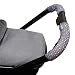 Choopie Single Bar LARGE City Grips Pushchair Handlebar Grip Covers/Protectors - Grey Andy Dots (1 Pair)