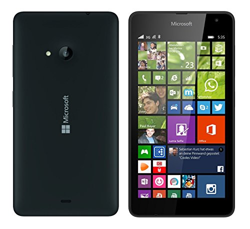 Microsoft-Lumia-535-5-inch-UK-UNLOCKED-SIM-Free-Smartphone-Black-Qualcomm-Snapdragon-200-12GHz-1Gb-RAM-8Gb-storage-Wi-Fi-BT-Camera-Windows-81