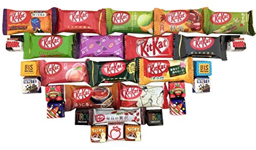 30 japanisches Kit Kat & Tirol Geschmacksortiment japanische Süßigkeiten