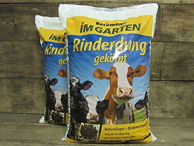 Beckmann fumier de bétail Vache Mist Jardin Engrais Engrais universel Engrais organique 25kg (2x12,5kg)
