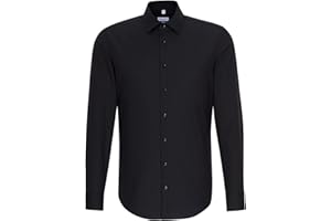 Seidensticker Herren Business-Hemd - Slim Fit - Bügelfrei - Kent-Kragen - Langarm - 100% Baumwolle