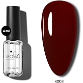 MOMO professional Kalıcı Oje K008 Şarap Bordo 4 ml