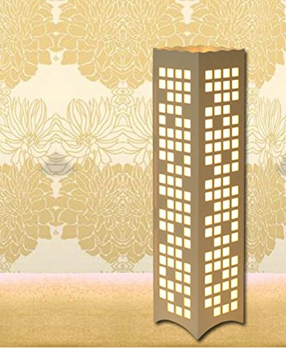 Preisvergleich Produktbild LightSei- Moderne Minimalist Kreative Wohnzimmer Schlafzimmer Arbeitszimmer Raum Weiß Led Ausgehöhlte Skulptur Stehlampe 14 * `14 * 60cm