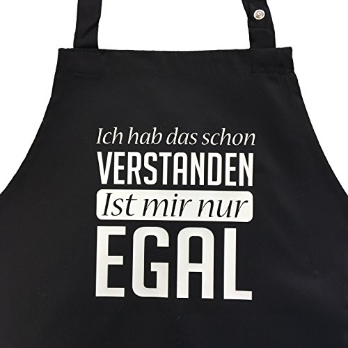 Ich hab el ya Interpreta - Es mi solo egal - divertido Delantal, para hombres ajustable con bolsillo lateral (regalo regalo Idea macho)