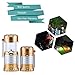 Camping Licht，Led Tent Lamp Camping Lampe Solar Scalable Portable Led Tent Lamp Home, Garden And Camping Lanterns Perfekt FüR Camping Fans Tolle Lampe for Hiking, Fishing (Gold)