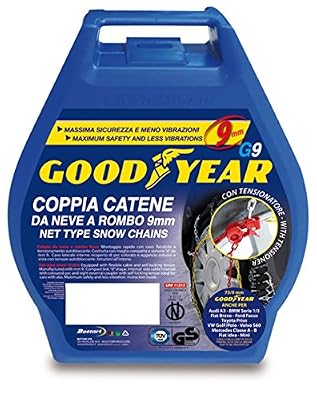 Goodyear 77912: Chaines à neige 9 mm, Taille 110, Compatibles ABS et ESP