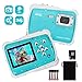 Produktbild DECOMEN Unterwasser Kamera für Kinder 12MP HD Mini Action Camcorder Kinderkamera 2.0 Zoll LCD Bildschirm Anzeige/8GB Speicherkarte & Batterien Spielzeug und Geschenk für Kinder