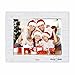 Produktbild 8" HD LED Digital-Bilderrahmen Digital Album Hohe Auflösung IPS 1024x768 Elektronische Bilderrahmen mit Fernbedienung LED-Uhr-Kalender MP3 MP4 Video-Player Unterstützung mehrere Sprachen