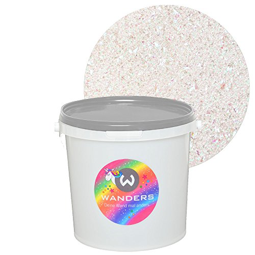 Wanders Einhornspucke Einhorn-Farbe Einhornfarbe Einhorn Wand-Farbe Glitzer-Effekt Wandfarbe-Glitter 3 Liter