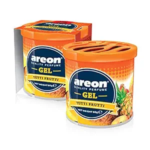 Areon Tutti Frutti Gel Air Freshener for Car(80g ) - 1 Qty