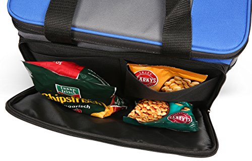 Große 15L große, und faltbare Kühltasche von Kuulbag fürs Auto, beim Sport oder Outdoor. Inklusive Umhängegurt. - 