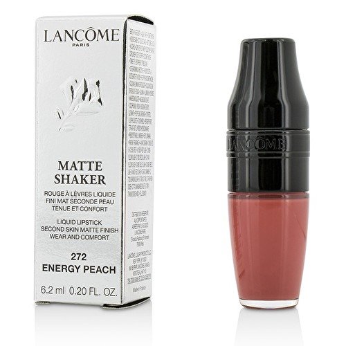 Lancome Matte Shaker Long Lasting Liquid Lipstick 272 Energy Peach