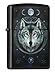 Produktbild Zippo 60.000.335 Feuerzeug Anne Stokes Wolves Theme, Wolves Head 2014 Black Matte