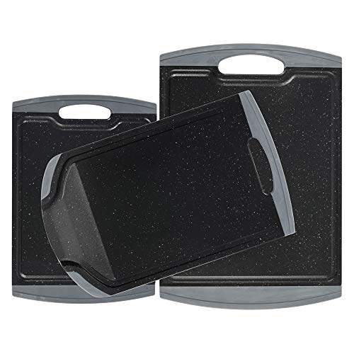 ProCook - Set de Planches à découper antidérapantes 3 pièces Noir