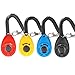 Produktbild Hund Clicker, [3 PCS] Diyife Training Clicker mit Handschlaufe für Hund Katze Pferd, schwarz