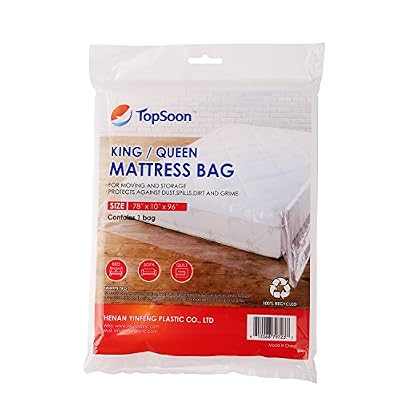 TopSoon Housse Protection Matelas Pour Ranger ou Déménagement 198 x 240 cm