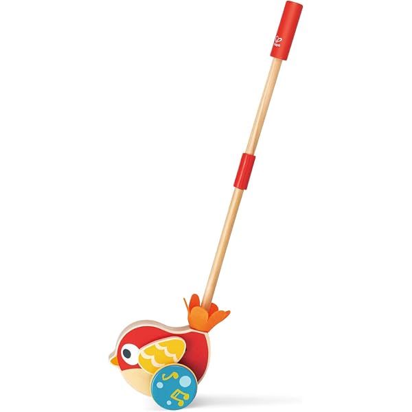 Bino Steck- Und Farbspiel Aus Holz – 16-teiliges Motorikspielzeug Für Kinder Ab 1 Jahr (bunt, 24 X 7 X 13,5 Cm)