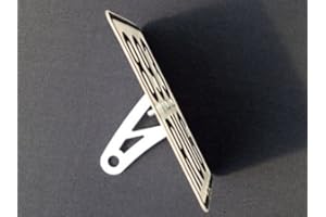 SPECIAL PARTS Plaque d'immatriculation latérale universelle Peugeot Speedfight 2/3/4 support MBK Nitro 50 Kreidler Baotian Hercules Piaggio Aprilia CPI APRILIA SR50 SR LC SR Factory SYM REX Zhongyu Yamaha Aerox cyclomoteur scooter 50cc Gilera Kymco Simson S51