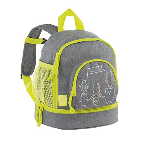 Preisvergleich Produktbild LÄSSIG Kinderrucksack Mädchen und Junge mit Brustgurt Kindergartentasche Kindergartenrucksack / Mini Backpack, About Friends