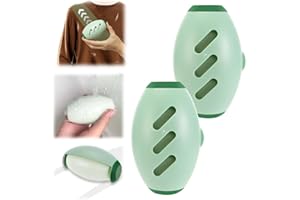 Quuylin 2 Stück Fusselrolle Wiederverwendbar, Waschbarer Tierhaarentferner Fusselrolle, Wiederverwendbare Fusselrolle, Portable Gel Lint Roller für Tierhaare, Kleidung, Betten, Sofas, Teppiche, Autos