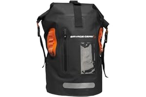 Savage Gear WP Rollup Rucksack - wodoodporny plecak wędkarski z rolowanym zamknięciem, wędrówek, kempingu, przygód na świeżym powietrzu, wodoodporny do przechowywania sprzętu 40L