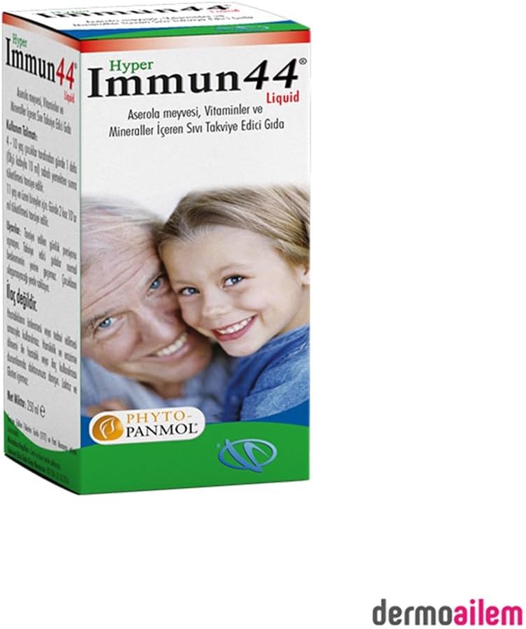 Hyper Immun44 Saft Surup 150 mL LİMON Renkli