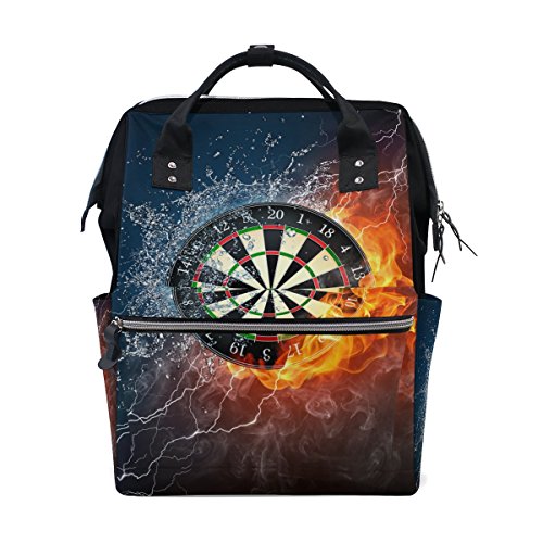 Preisvergleich Produktbild coosun Darts Board Wickeltasche Rucksack, großes Fassungsvermögen muti-function Reise Rucksack
