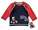 Sigikid Baby Boys Langarmshirt, Baby Shirt, Blue (dunkelblau 275), 12-18 Months (Manufacturer size: 86)