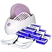 PURE Lavender Paraffin Wax Heater Kit - Including PURE Paraffin wax Heater, 6 PURE Lavender Wax blocks, Mitts & Booties