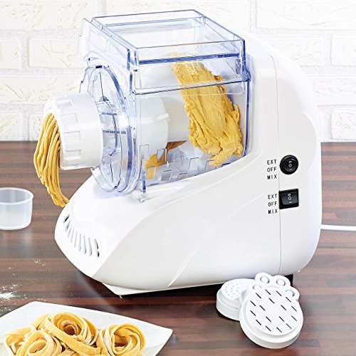 Rosenstein & Söhne Pasta-Maker Nudel-Maschine NM-400 mit Teigkneter - 2