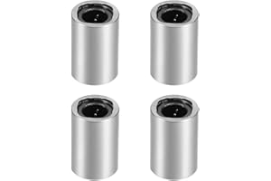 sourcing map Linear Ball Bearings LM4UU 4 mm Bore 8 mm Outer Diameter 12 mm Long for CNC Machine 3D Printer Pack of 4